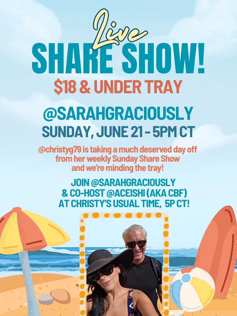 June 21st. Go to @sarahgraciously closet. Be Kind Weekly Highlights